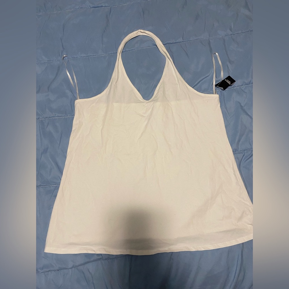Plus Size 4X foxy halter top by Torrid
